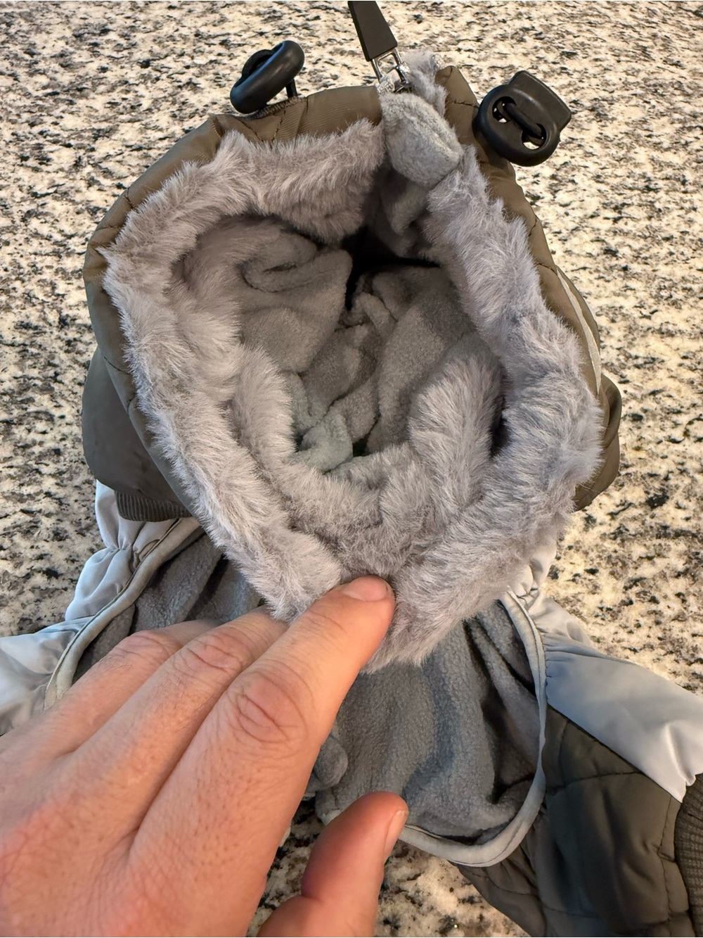 AOFITEE Dog Coat Warm Dog Puffer Jacket - M - Picture 5 of 8